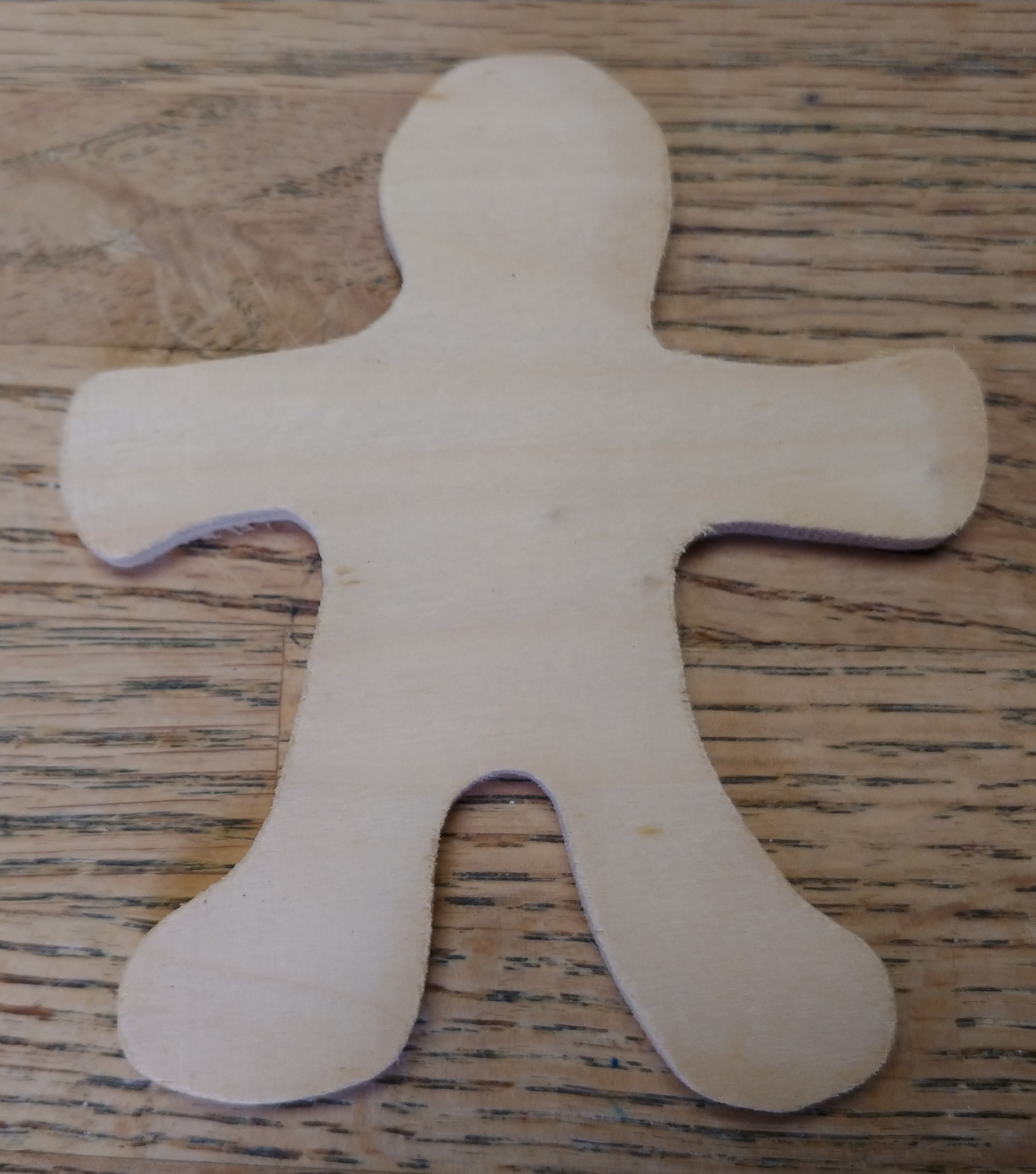 The Country Seat: Wood Shape Gingerbread Man