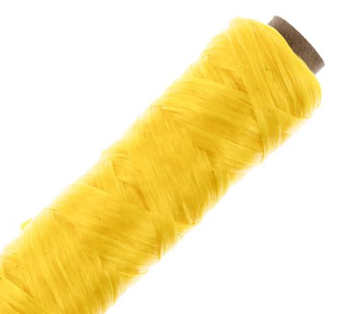 Native Crafts Wholesale - Now Open to the Public!: Yellow Artificial Sinew,  300 yard roll [BBH-FJJ-Yell] - $15.50